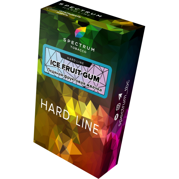 Табак Spectrum Hard ice fruit gum 40 грамм в Воркуте
