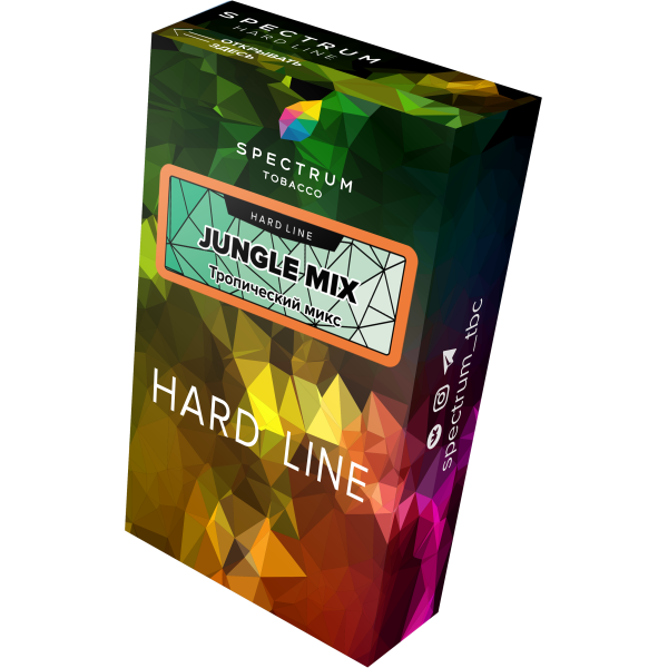Табак Spectrum Hard jungle mix 40 грамм в Воркуте