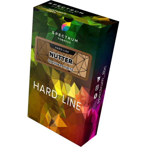 Табак Spectrum Hard nutter 40 грамм в Воркуте