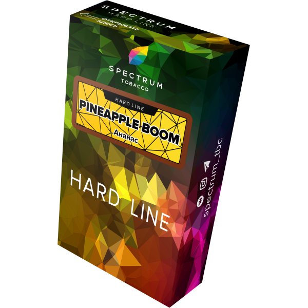 Табак Spectrum Hard pinapple boom 40 грамм в Воркуте