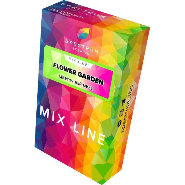 Табак Spectrum Mix Line Flower Garden 40 грамм в Воркуте