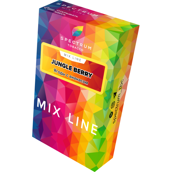 Табак Spectrum Mix Line Jungle Berry 40 грамм в Воркуте