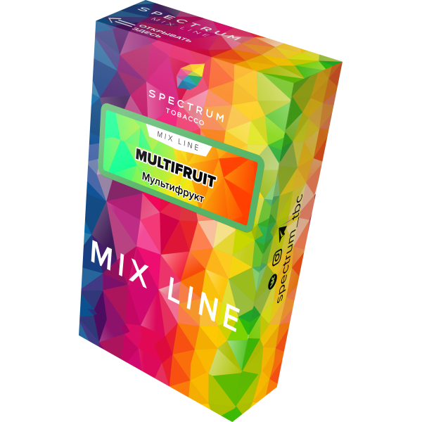 Табак Spectrum Mix Line Multifruit 40 грамм в Воркуте