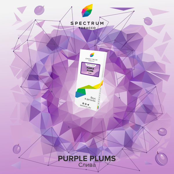 Табак Spectrum Classic Purple Plums 100 грамм в Воркуте