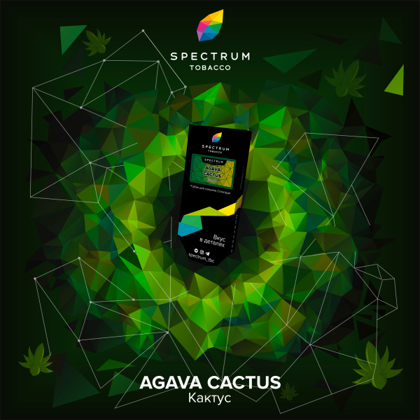 Табак Spectrum Hard Agava Cactus 100 грамм в Воркуте