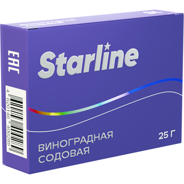 Табак Starline Виноградная содовая 25 гр в Воркуте