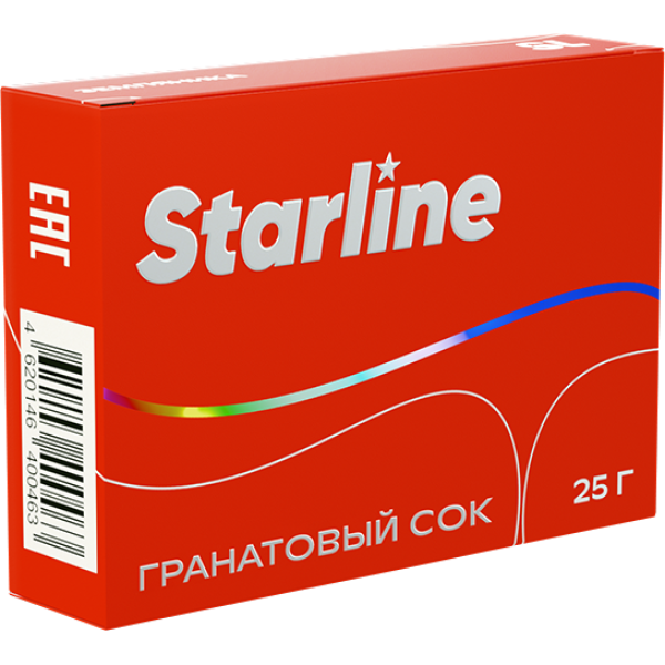 Табак Starline Гранатовый сок 25 гр в Воркуте
