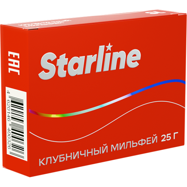 Табак Starline Клубничный мильфей 25 гр в Воркуте