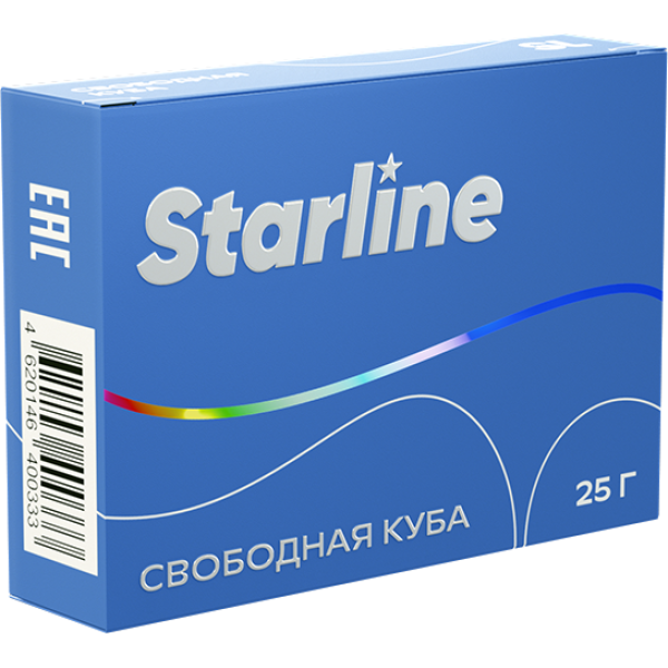 Табак Starline Свободная куба 25 гр в Воркуте