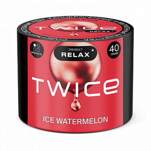 Табак TWICE Ice Watermelon (Ледяной арбуз) 40 гр в Воркуте