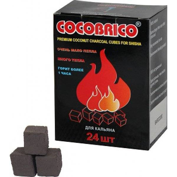 Уголь для кальяна CocoBrico 24 кубика в Воркуте