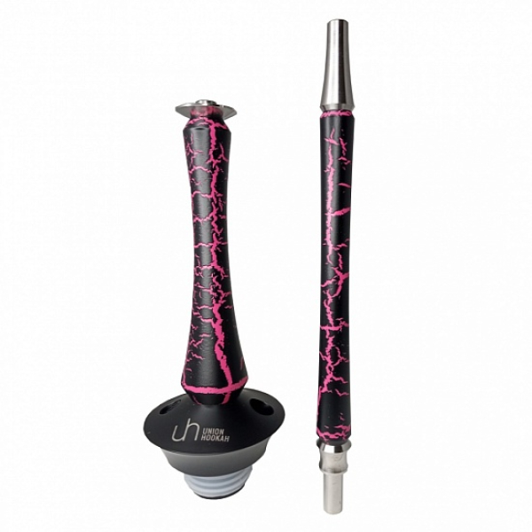 Кальян Union Hookah Sleek Кракле розовый в Воркуте