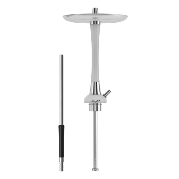 Кальян MattPear Simple S Pro Slim (Белый, 53 см) в Воркуте