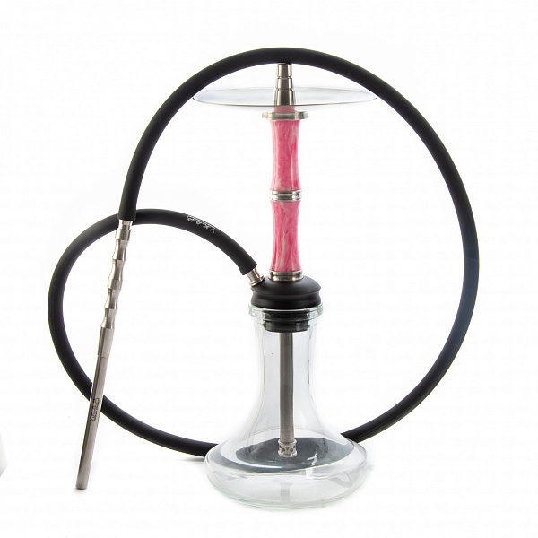 Кальян Y.K.A.P. Mini STR M3 (Розовый, 39 см) в Воркуте