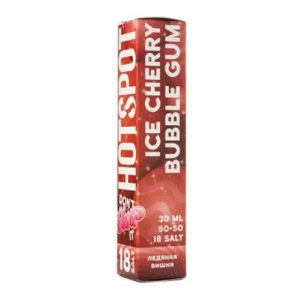 Жидкость HOTSPOT Chow Ice Cherry Bubble Gum 30 мл в Воркуте