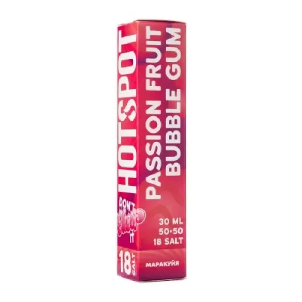 Жидкость HOTSPOT Chow Passion Fruit Bubble Gum 30 мл в Воркуте