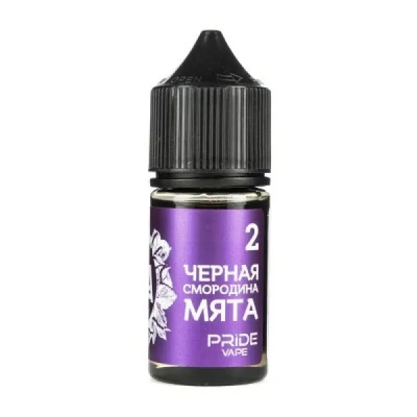 Жидкость Pride Vape Tea Salt Черная смородина мята 30 мл в Воркуте