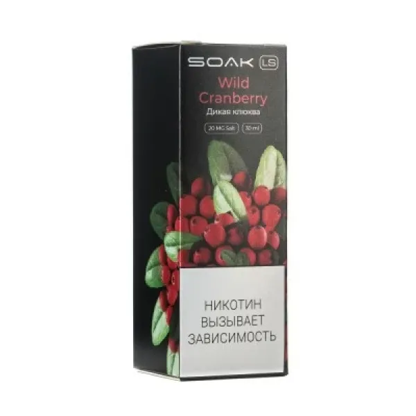 Жидкость SOAK LS Wild Cranberry 30 мл в Воркуте