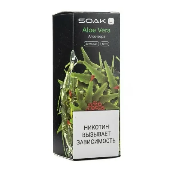 Жидкость SOAK L Aloe Vera 30 мл в Воркуте