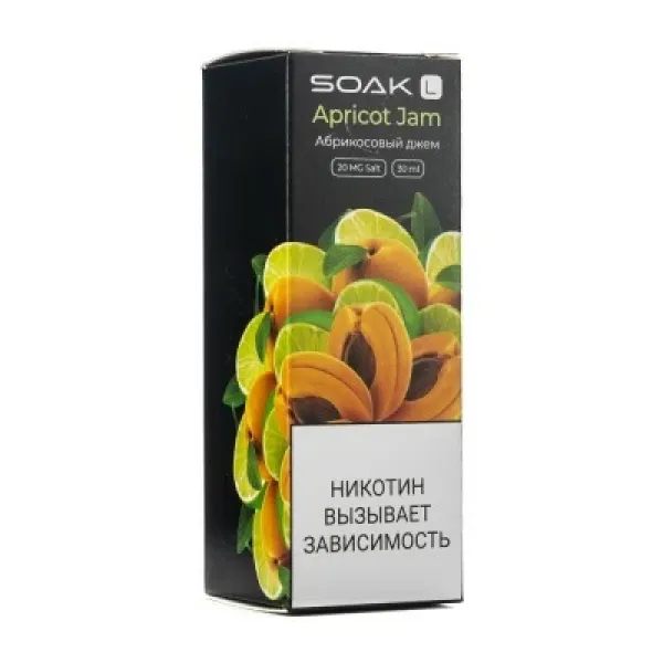 Жидкость SOAK L Apricot Jam 30 мл в Воркуте