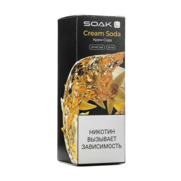 Жидкость SOAK L Cream Soda 30 мл в Воркуте