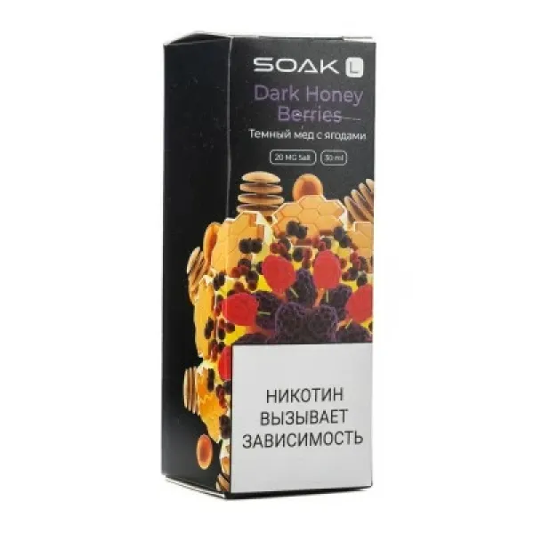 Жидкость SOAK L Dark Honey Berries 30 мл в Воркуте