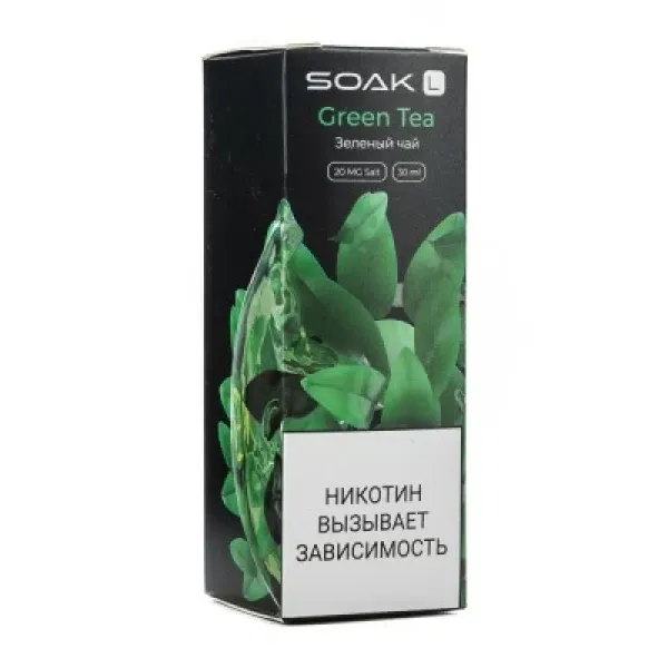 Жидкость SOAK L Green Tea 30 мл в Воркуте
