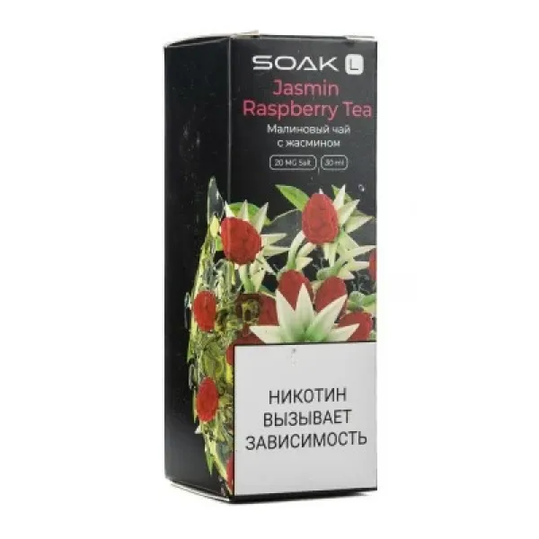 Жидкость SOAK L Jasmin Raspberry Tea 30 мл в Воркуте