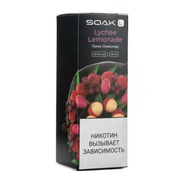 Жидкость SOAK L Lychee Lemonade 30 мл в Воркуте