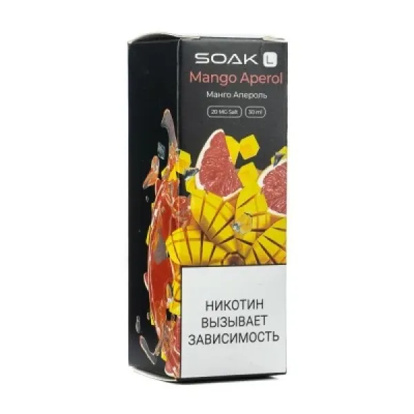 Жидкость SOAK L Mango Aperol 30 мл в Воркуте