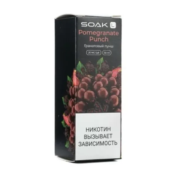 Жидкость SOAK L Pomegranate Punch 30 мл в Воркуте