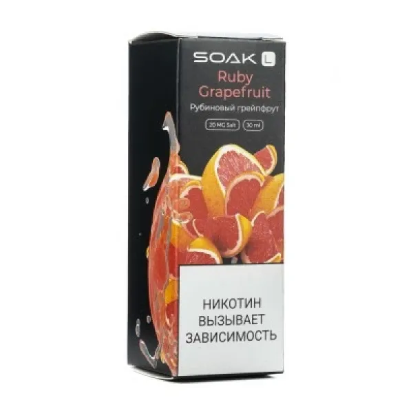 Жидкость SOAK L Ruby Grapefruit 30 мл в Воркуте