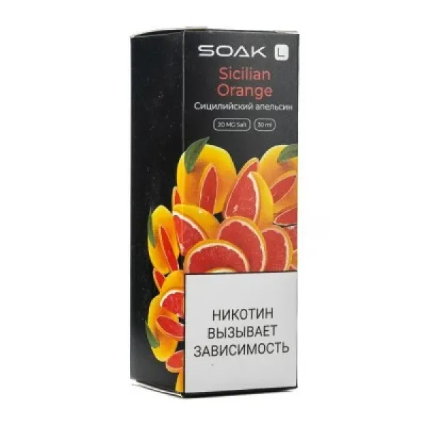 Жидкость SOAK L Sicilian Orange 30 мл в Воркуте