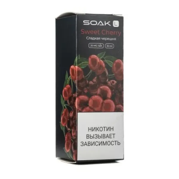 Жидкость SOAK L Sweet Cherry 30 мл в Воркуте