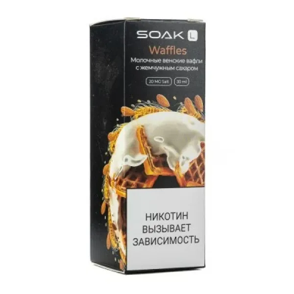 Жидкость SOAK L Waffels 30 мл в Воркуте