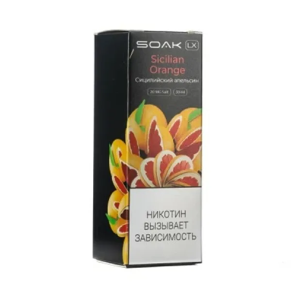 Жидкость SOAK LX Sicilian Orange 30 мл в Воркуте