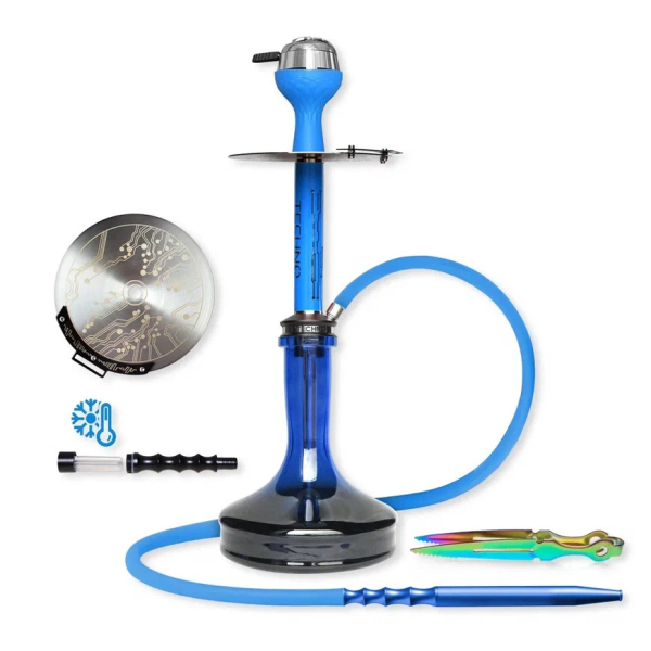 Кальян Seven star TE1 TECHNO Blue 60см в Воркуте