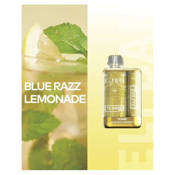 Elfbar TE5000 Blue Razz Lemonade, 5000 тяг в Воркуте