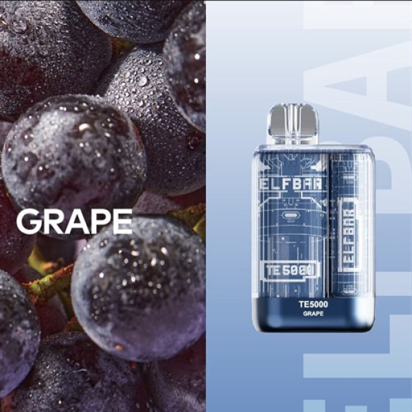 Elfbar TE5000 Grape, 5000 тяг в Воркуте