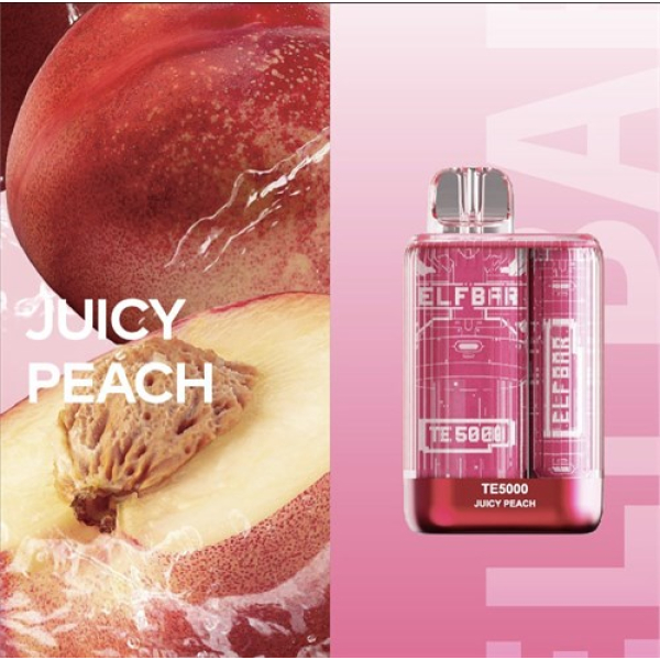Elfbar TE5000 Juicy Peach, 5000 тяг в Воркуте