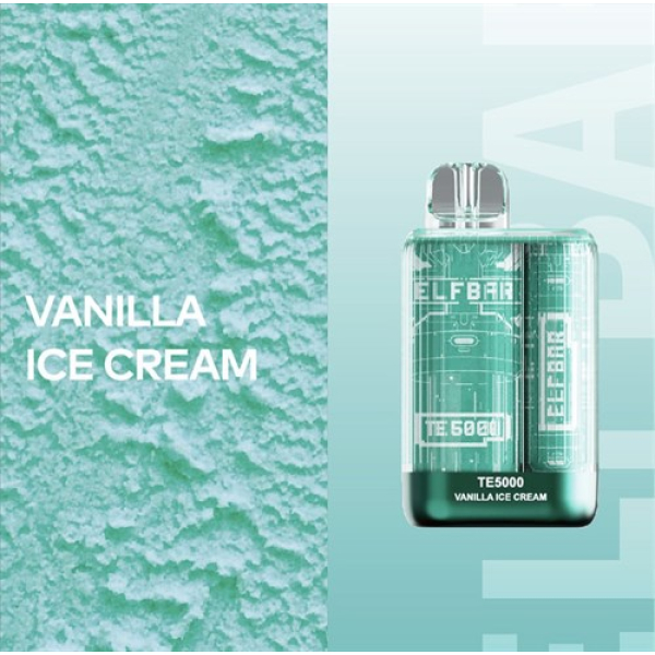 Elfbar TE5000 Vanilla Ice Cream, 5000 тяг в Воркуте