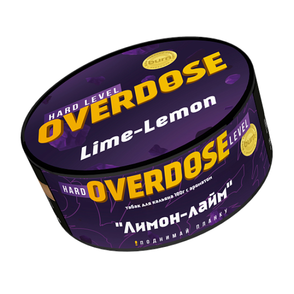 Табак Overdose Lime Lemon (Лимон лайм) 100 гр в Воркуте