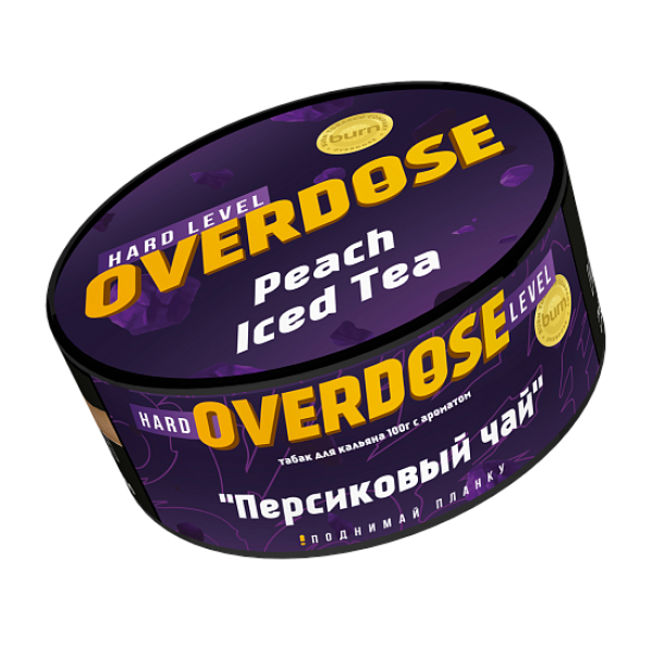 Табак Overdose Peach Iced Tea (Персиковый чай) 100 гр в Воркуте