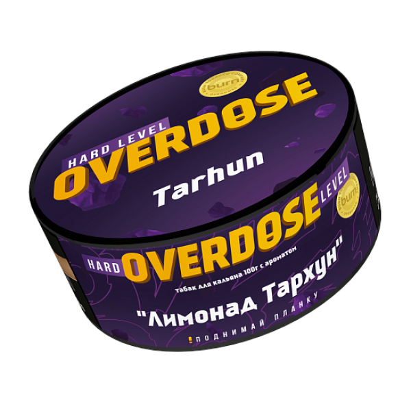 Табак Overdose Tarhun (Лимонад Тархун) 100 гр в Воркуте