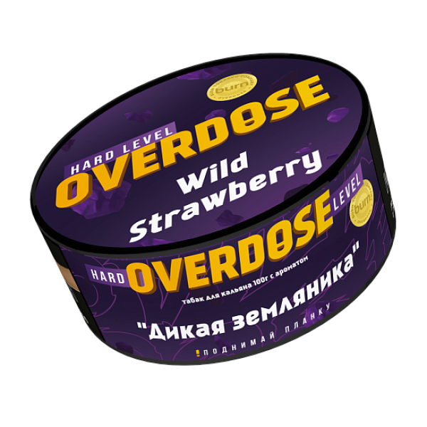 Табак Overdose Wild Strawberry (Дикая земляника) 100 гр в Воркуте