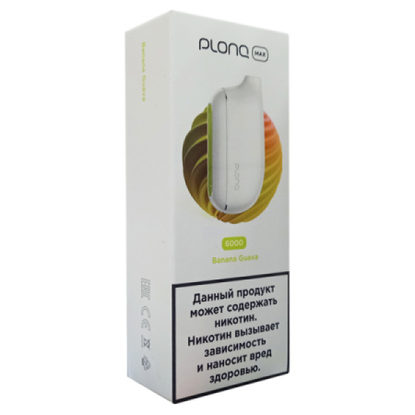 Plonq Max Banana Guava 6000 тяг в Воркуте