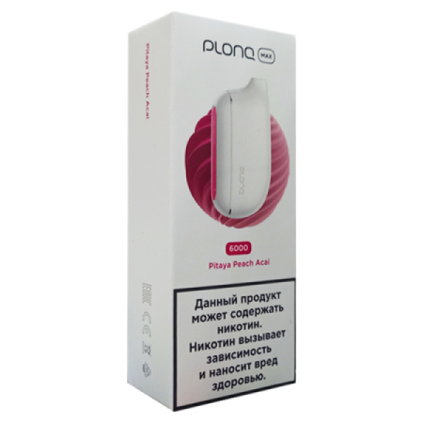 Plonq Max Pitaya Peach Acai 6000 тяг в Воркуте