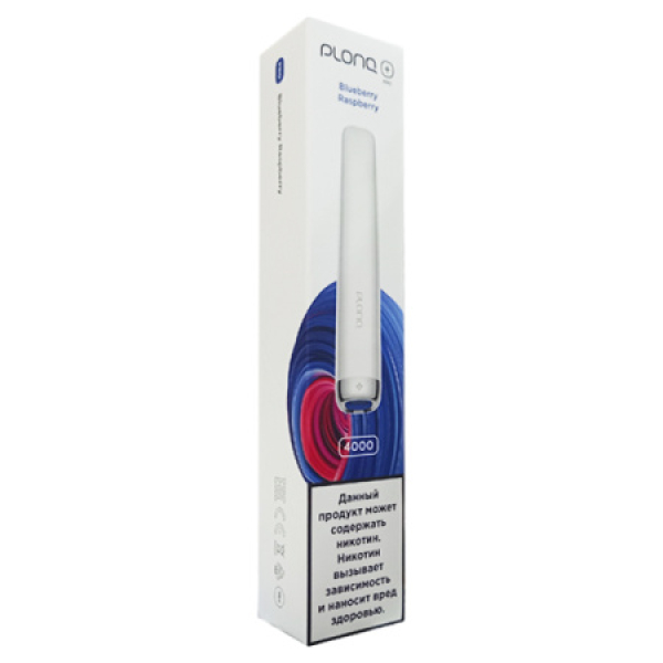 Plonq Plus Pro Blueberry Raspberry 4000 тяг в Воркуте