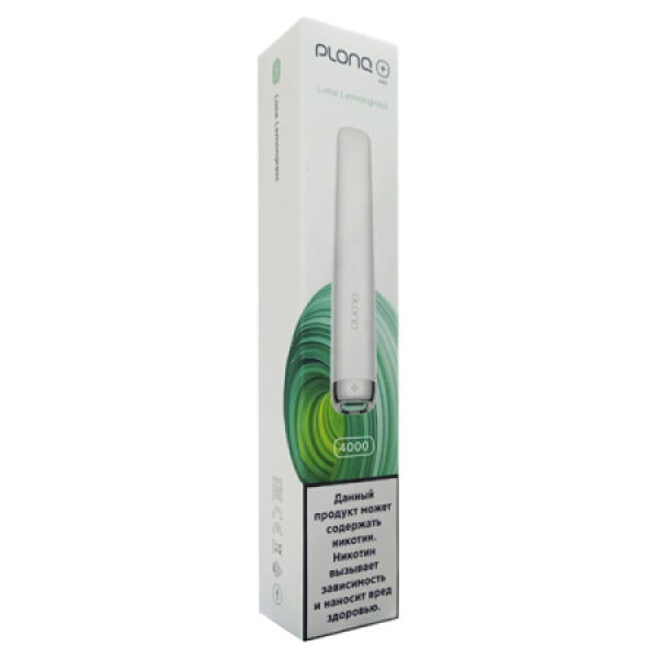 Plonq Plus Pro Lime Lemongrass 4000 тяг в Воркуте