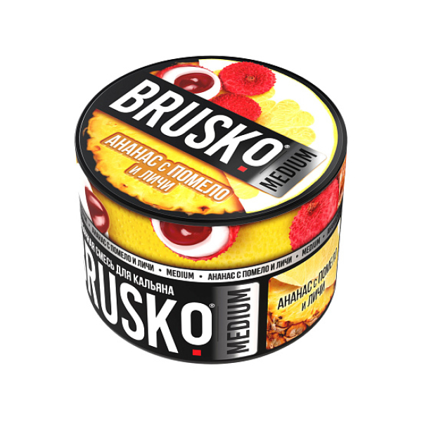 Смесь Brusko Ананас с помело и личи 50 гр в Воркуте